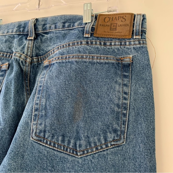 90’s y2k Ralph Lauren Chaps vintage dad jeans Sz 40 x 32 - Picture 5 of 16
